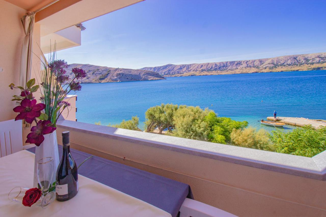 Apartamento Galapagus Privat Beach & Boat Dock Metajna Exterior foto
