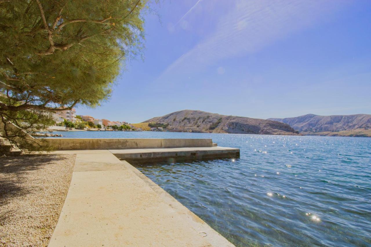 Apartamento Galapagus Privat Beach & Boat Dock Metajna Exterior foto